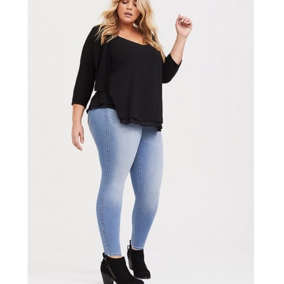 torrid Denim - Torrid Premium Stretch Jegging in Jetty